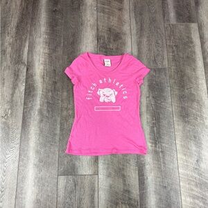 Abercrombie Kids Pink Bulldog Tshirt